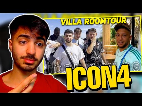 ICON4 VLOG 😎☀️ FREESTYLE BATTLES mit ICON 4 KANDIDATEN + VILLA ROOMTOUR Reaction