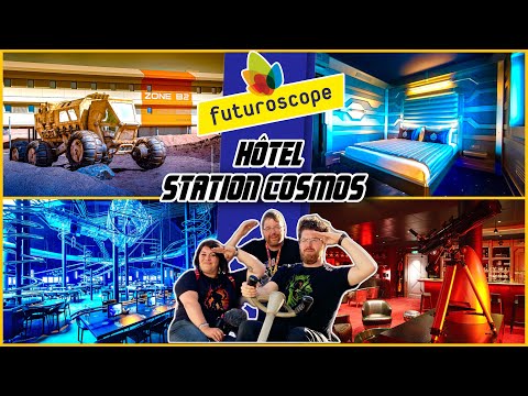COSMOS STATION - FULL HOTEL TOUR AND ROOM TOUR AT FUTUROSCOPE!