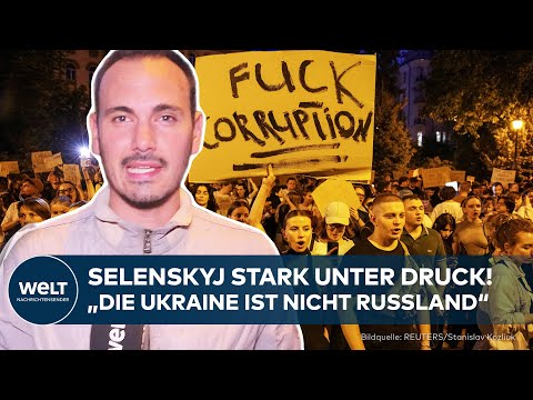 PROTESTE IN KIEW – Demonstrationen wegen Einschränkung von Kampf gegen Korruption