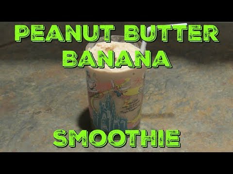Peanut Butter Banana SMOOTHIE Recipe!
