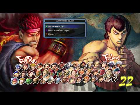 Ultra Street Fighter 4 remix endless matches