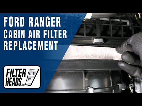 How to Replace Cabin Air Filter 2019 Ford Ranger | AQ1289