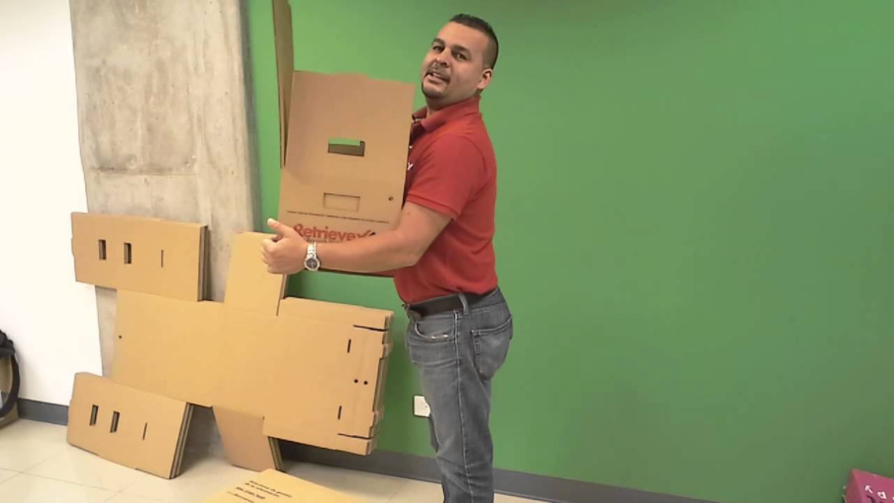 Cómo armar una caja de archivo