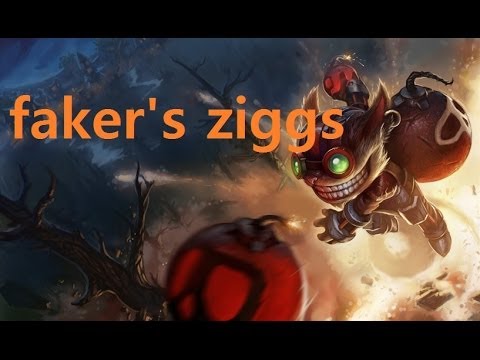 Faker's ziggs play