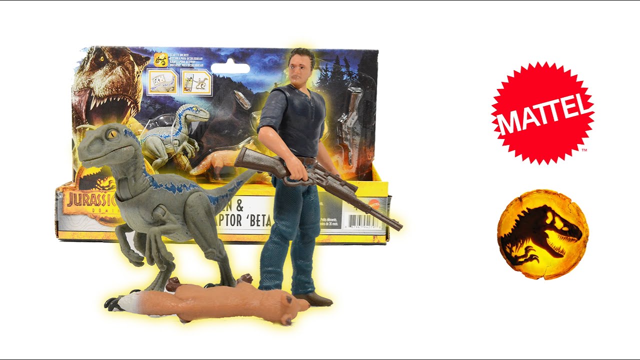 Owen Grady and Velociraptor Beta Storypack REVIEW | Jurassic World Dominion | Jurassic World