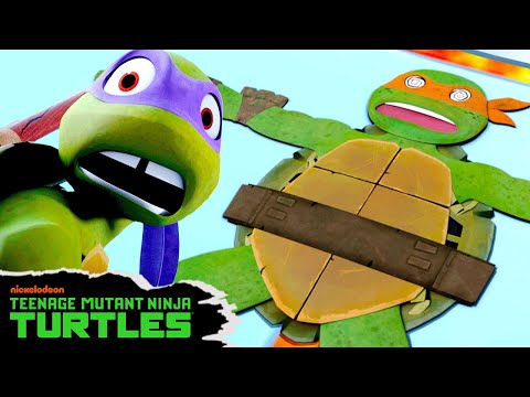 Ninja Turtles Fight A Genie in Space! 💥 | Full Scene | Teenage Mutant Ninja Turtles