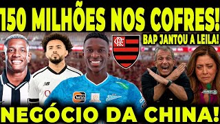 FLAMENGO VENCE LEILA E PEGA 150 MILHA! TROCA JUSTA RYAN EM LUIZ HENRIQUE!