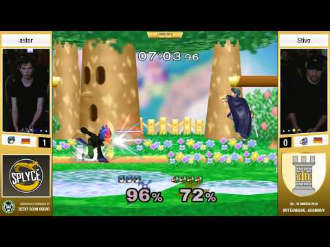 SiW5 - Stivo (Falco) Vs. astar (Marth) - Losers Top 8 - Melee Singles