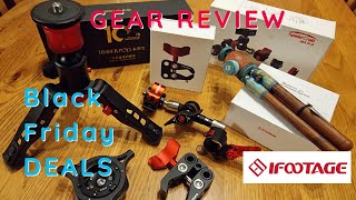 IFOOTAGE GEAR REVIEW- VLOGGING GEAR- BLACK FRIDAY DEALS 22% OFF