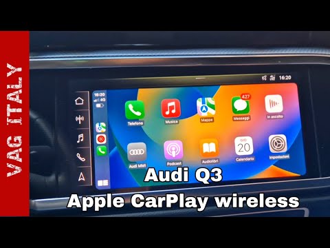 Attivazione Apple CarPlay Wireless senza cambio porta usb su Audi Q3
