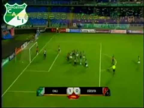 Deportivo Cali 1 Cucuta 0 Liga postobon 2012