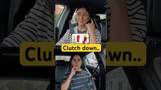 THE CLUTCH DISCONNECTS the Engine #driving #manual #car #stick #clutch #gear #learn #howto #london