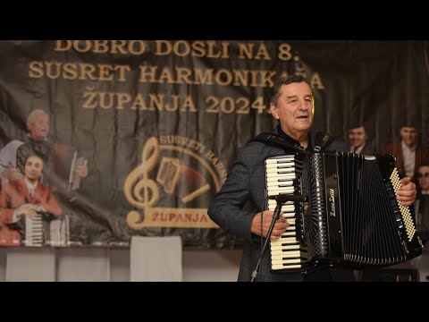 Maestro Ljubiša Pavković 8.Susret harmonikaša Županja 2024.god.