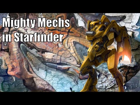 Mighty Mechs in Starfinder; Featuring The Local Disaster Tour Guide