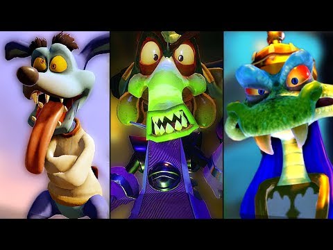ALL Boss Races in Crash Team Racing Nitro Fueled + Final Boss & True Ending 100%