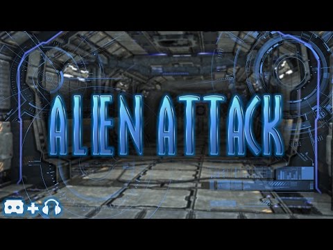 Alien Attack VR - Cardboard Video