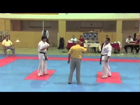 Khasuev vs. Draganov - VIENNA OPEN - Erstes offenes internationales Kyokushin-Kan Karate Turnier