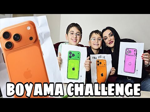 EFE AND IPHONE 17 PRO MAX PAINTING CHALLENGE!!