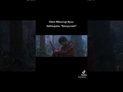 himura kenshin SKILL.. HITEN MITSURUGI RYUU BATTOUJUTSU "SOURYUUSEJ"