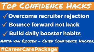 Bounce forward not back - top confidence hacks for your job search.