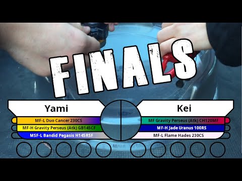 WBO Beyblade Tournament Battle: Yami vs Kei - Beyblade West MFB Limited FINAL MATCH #Beyblade