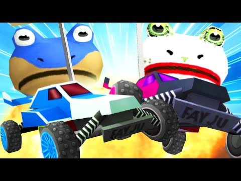 BAT FROG vs JOKE FROG RC CAR RACE - Amazing Frog - Part 124 | Pungence