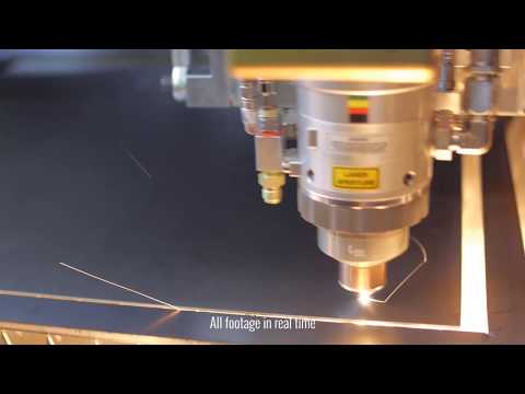 Piranha-Whitney Fiber LASER - Cutting Head Technology - 12kW Fiber LASER