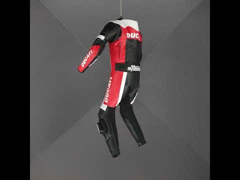 2 Piece Motorcycle Leathers Ducati - Team Race Fit