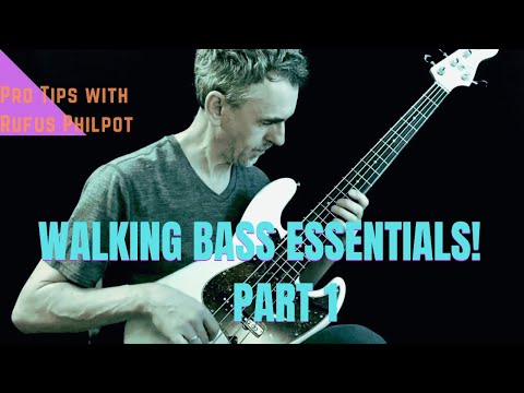 WALKING BASS Essentials!   Part 1.