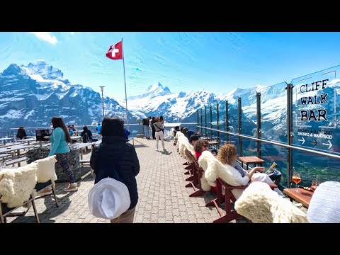 Epic Adventure in Switzerland: Thrilling First Cliff Walk by Tissot in Grindelwald