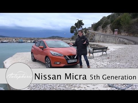 2017 Nissan Micra 0,9-Liter Turbo Test (90 PS)/ Neuer Nissan Micra Review - Autophorie