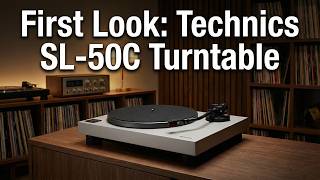 Video thumbnail for Technics SL-50C Turntable - JUST RELEASED! - First Look by SkyFi Audio