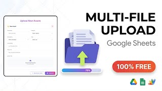 How to Send html Form Data to Google Sheet | Dynamic File Upload to Google Sheets & Drive | C49