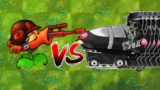 PvZ 1 Fusion 2.2 Challenge!! - 100 Plants Vs 300 Dance King Ice Car Zombies - Who will win?