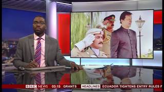 Imran Khan (from cricketer to Prime Minister) (Pakistan) - BBC News - 19th August 2018
