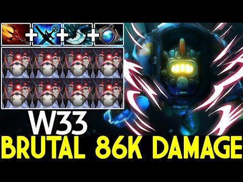 W33 [Tinker] Annoying Dagon 5 Nonstop Spam Mid King 7.22 Dota 2