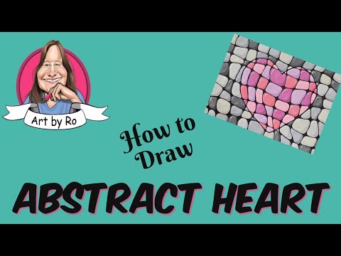 Relaxing Heart Drawing Tutorial | No Experience Needed