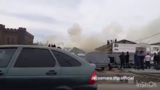 В Самаре потушили горящую баню на Московском шоссе