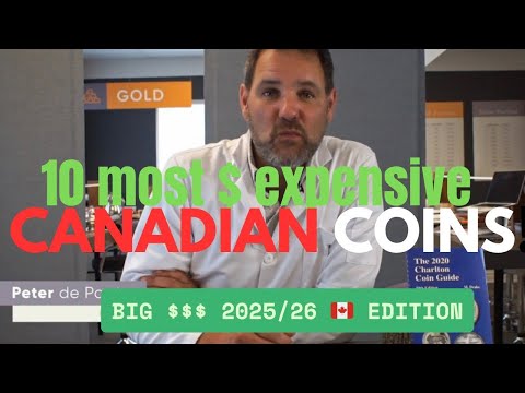 Canadian coins worth big $$$ check your collectionfor these ones. 🇨🇦