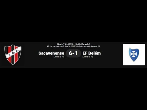 SG Sacavenense - EF Belém 2017/2018