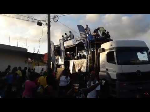 Carnival warmup in Portsmouth, Dominica