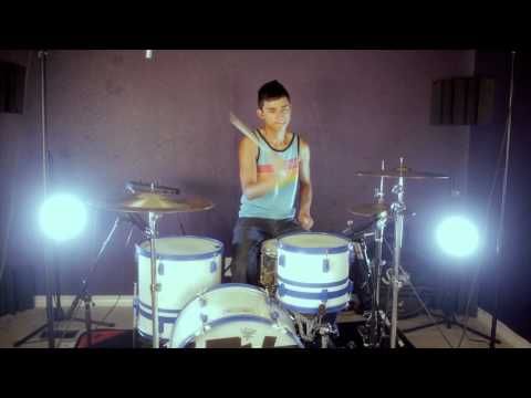 Johnathan Cristan- One Direction and Karmin Mashup Drum Cover