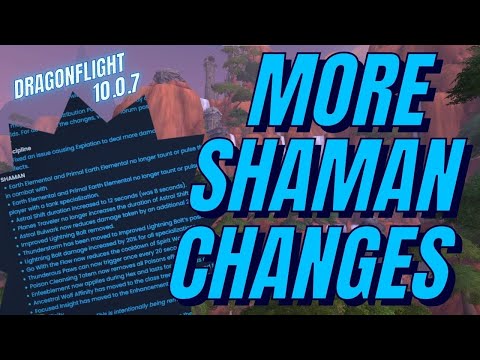 Thoughts on the Shaman Changes Coming in 10.0.7
