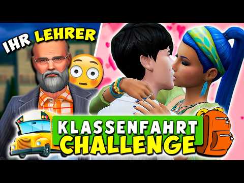 1 Lehrer, 7 Teenager & 100 Eskalationen – auf geht's zur KLASSENFAHRT!  😍😱 Die Sims 4 Nesmeralda