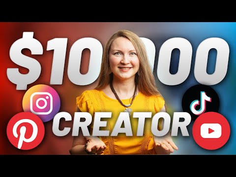 How to Become a FULL-TIME Content CREATOR in 2024 | 8 Steps To Make Money Online as a Creator