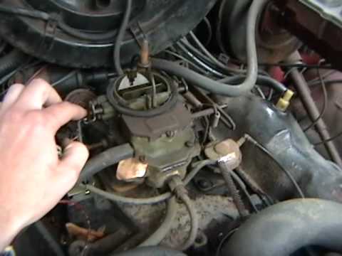 Fixed the choke on my '79 Dodge 100 truck. Cold start & drive