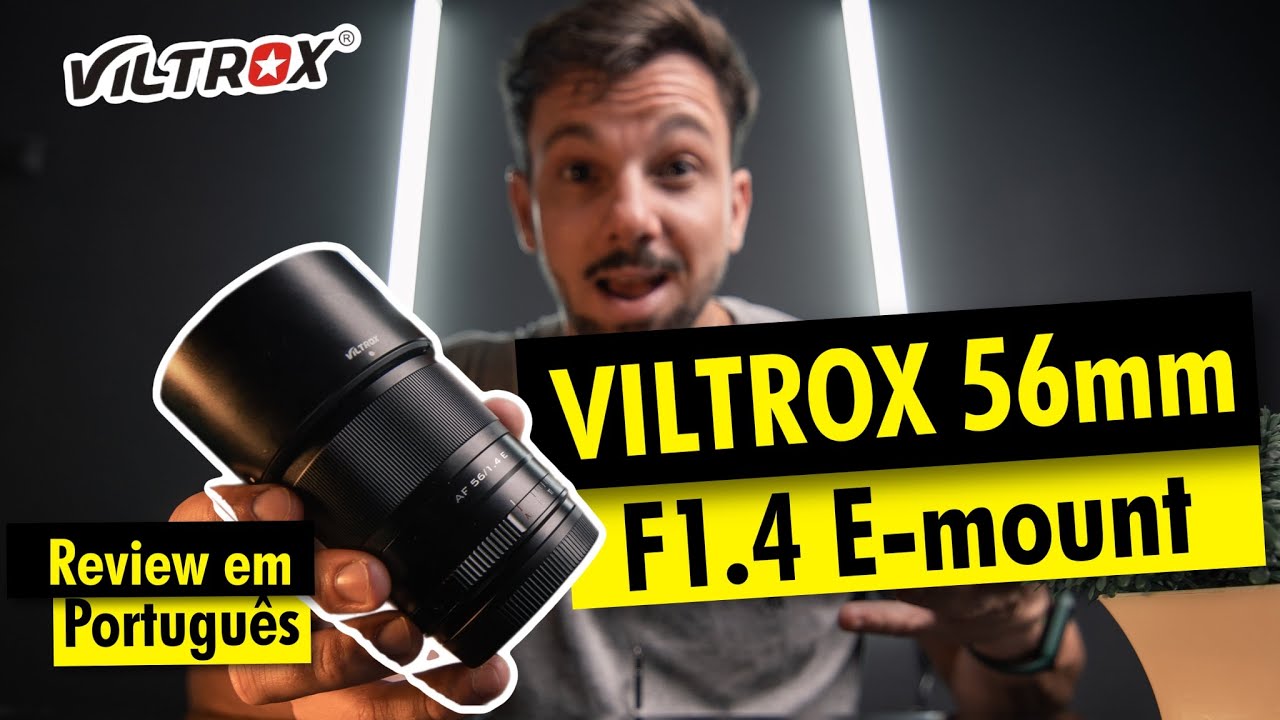 VILTROX 56mm f1.4 por que ter ela no seu kit de lentes (review em português)