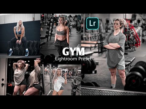 How To Edit Fitness GYM lightroom Preset / Free Lightroom Mobile Presets/