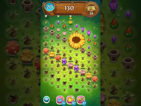 Blossom Blast Saga Level 2647 - NO BOOSTERS