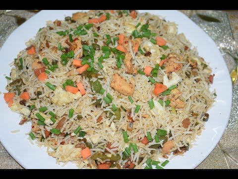 Chicken Fried Rice |  Restaurant Style | Chinese Recipe Video